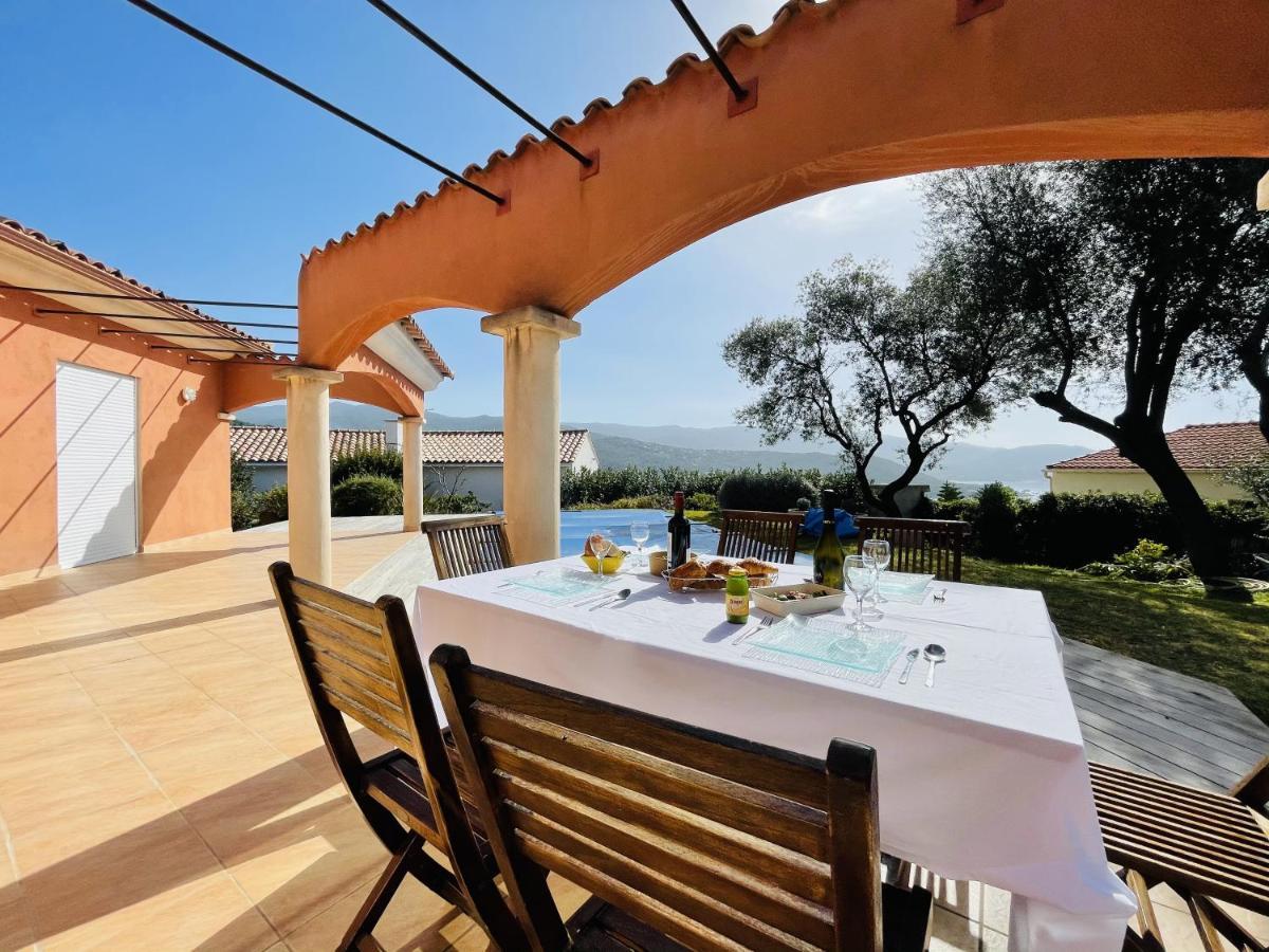 Superbe Villa Avec Piscine Vue Mer, Proche Plage Et Porticcio Pietrosella Екстериор снимка